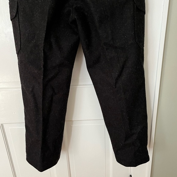Vintage Filson Mackinaw Wool Field Pants Black Charcoal Mens 36 Outdoor Warm - Picture 7 of 11